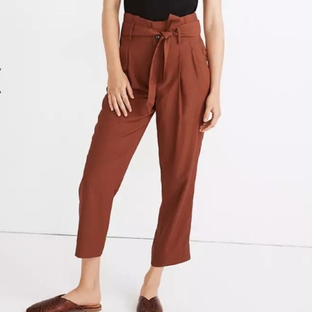 Madewell Drapey Paperbag Pants